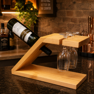 Suporte de Vinho Adega de Bancada